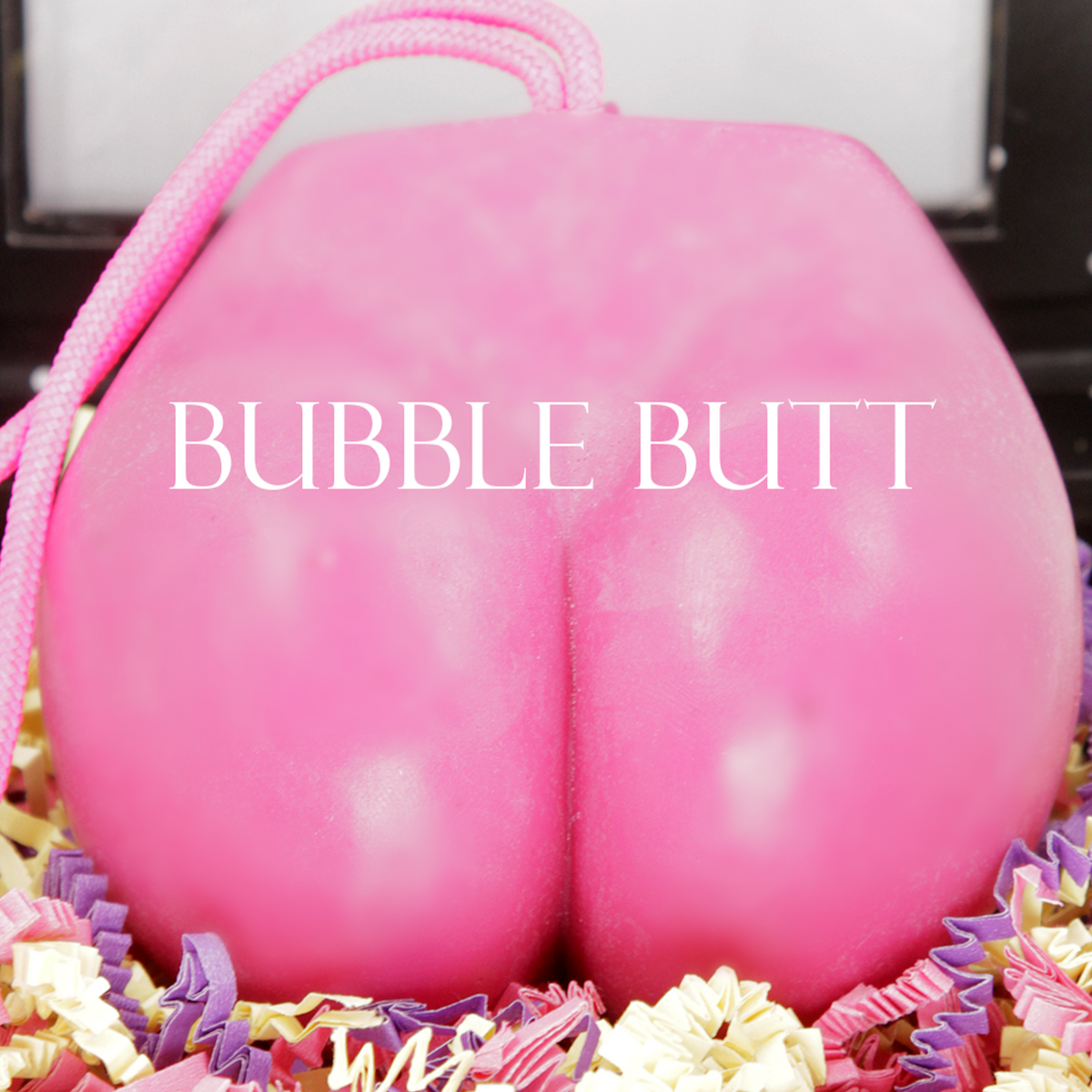 Bubble Butt Soap on a Rope Pink Butt It s the Bomb® 