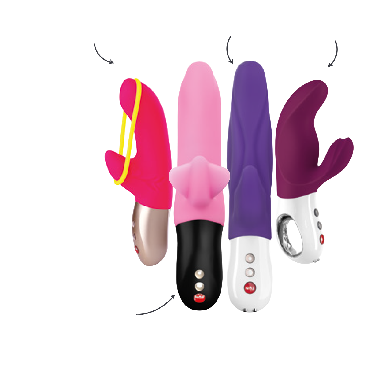 Lady Bi Vibrator Rabbit Deluxe Dual Stimulation